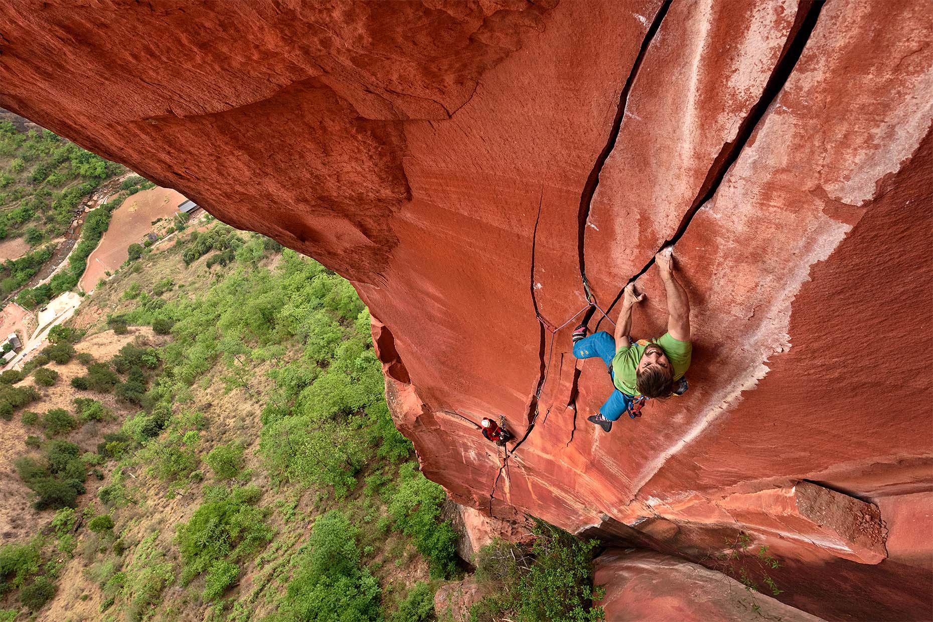 Logan Barber on First ascent of the Firewall